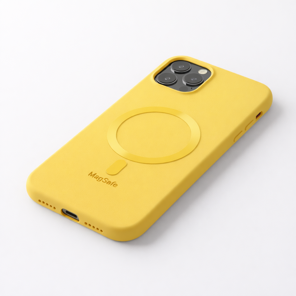 Coque Silicone Liquide MagSafe iPhone