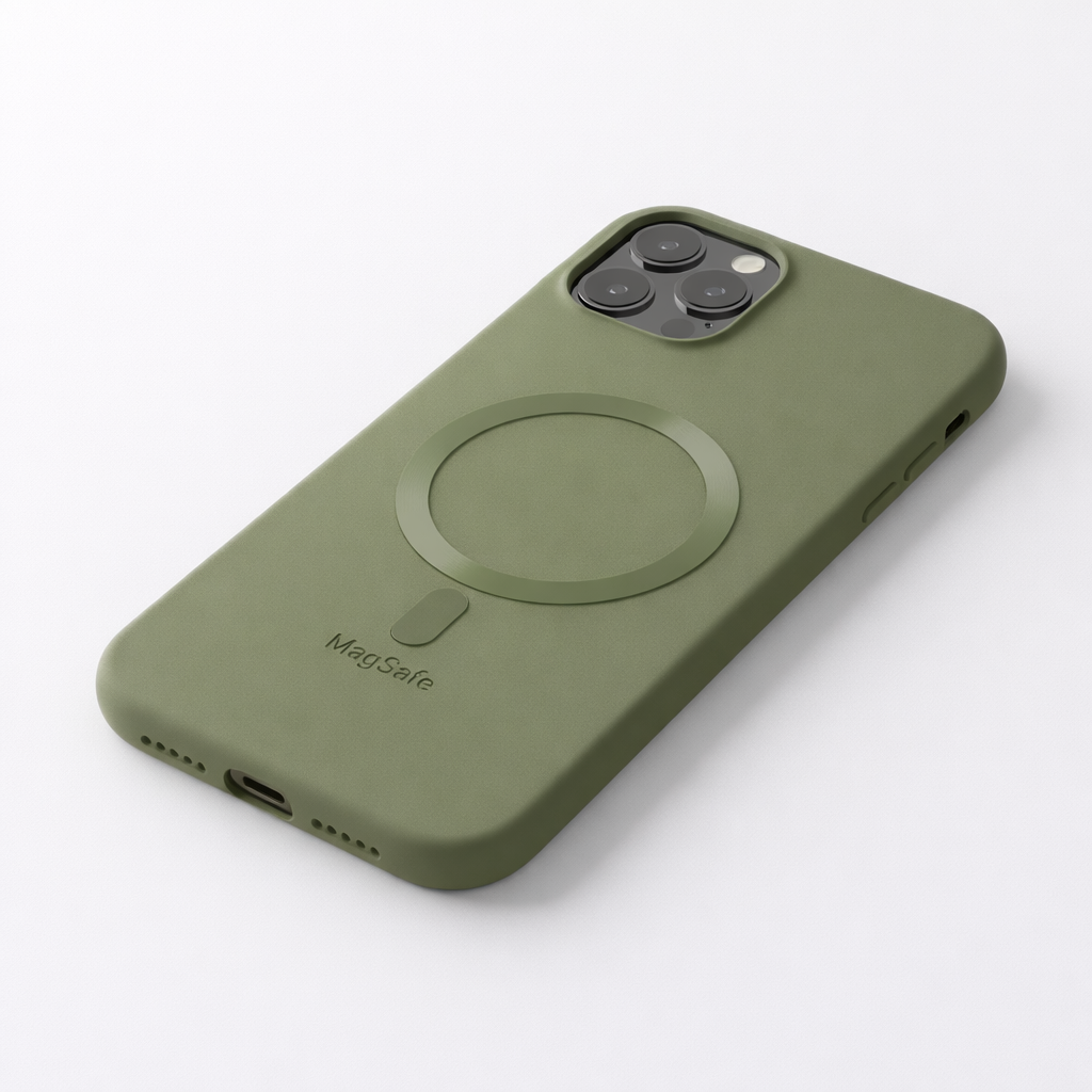 Coque Silicone Liquide MagSafe iPhone