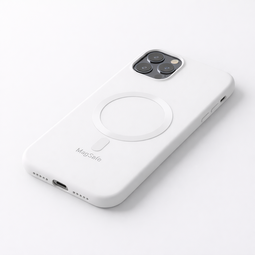 Coque Silicone Liquide MagSafe iPhone