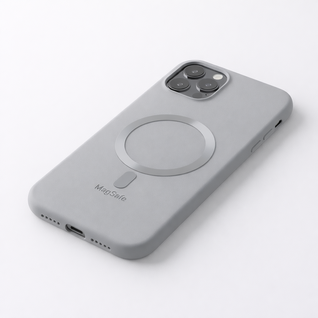 Coque Silicone Liquide MagSafe iPhone