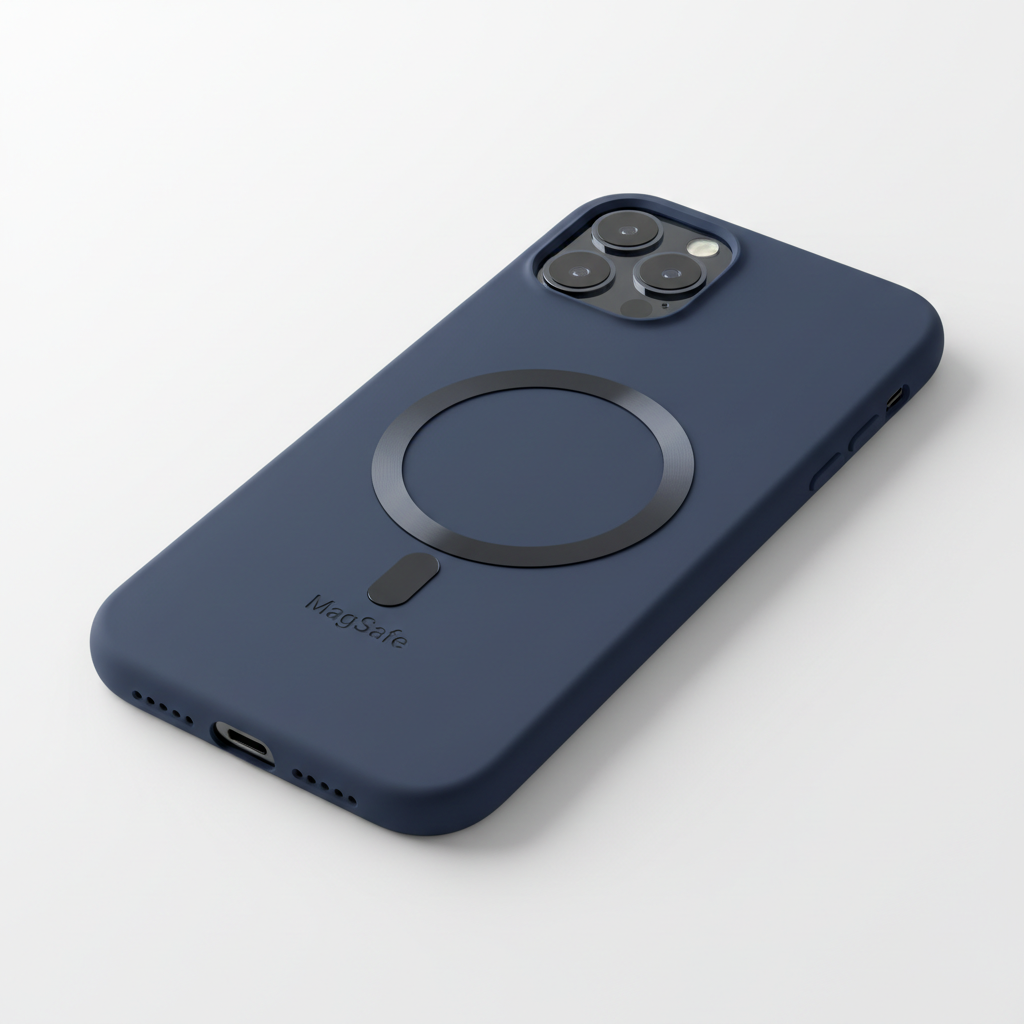 Coque Silicone Liquide MagSafe iPhone